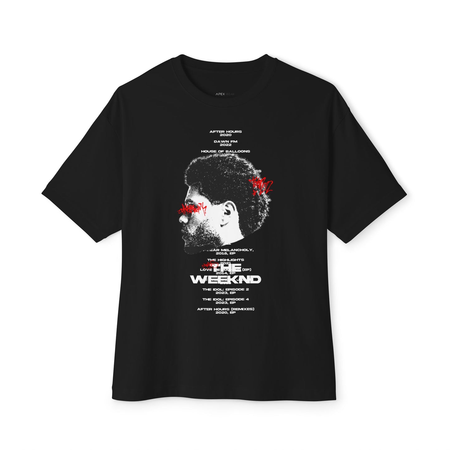T. Weeknd T-Shirt Oversize